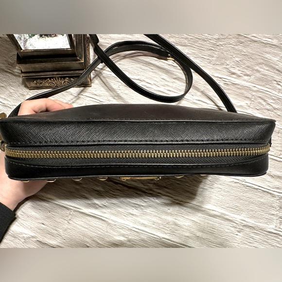 Michael Kors Sandrine Gold Studded Crossbody - Picture 4 of 13